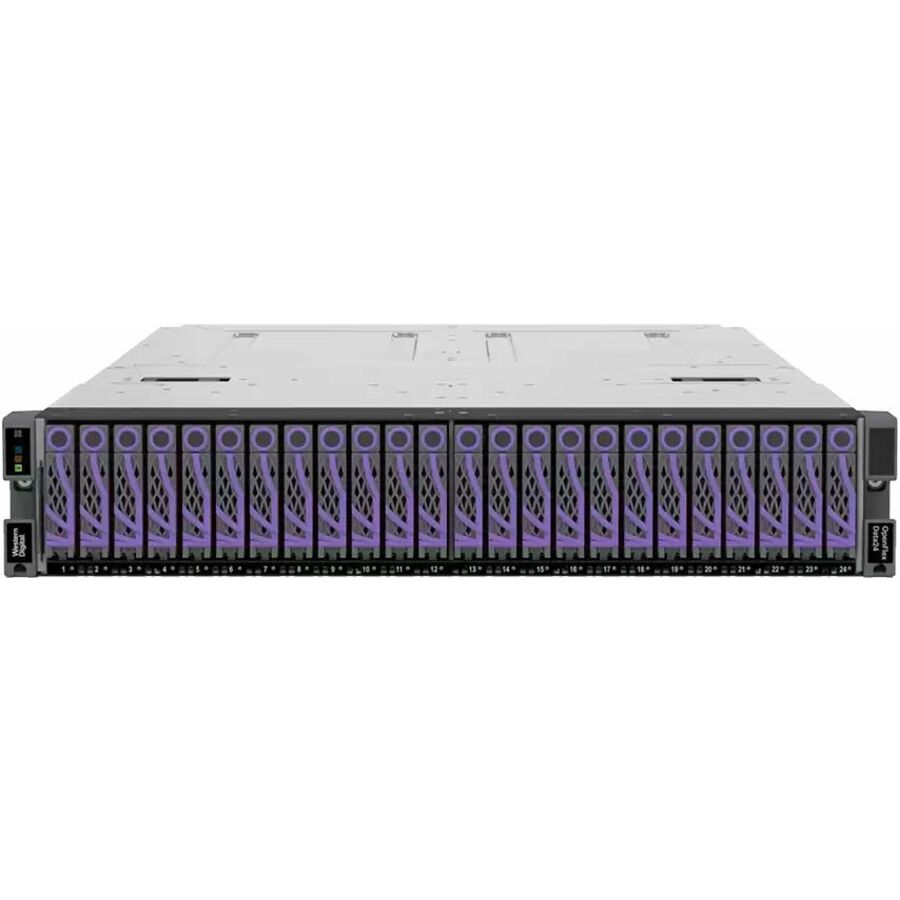 Western Digital OpenFlex Data24-24 Drive Enclosure PCI Express NVMe - 2U Rack-mountable