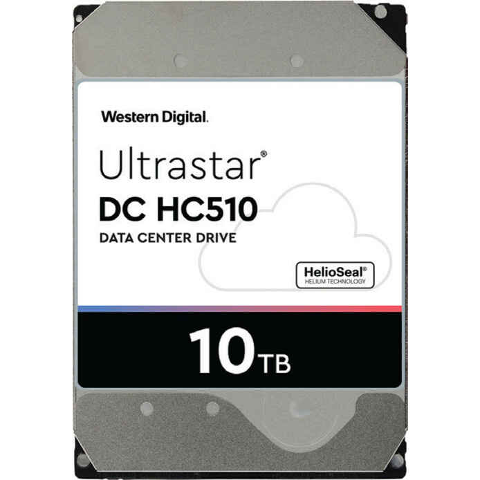 HGST Ultrastar DC HC510 10 TB Hard Drive - Internal - SATA (SATA/600) - 3.5" Carrier