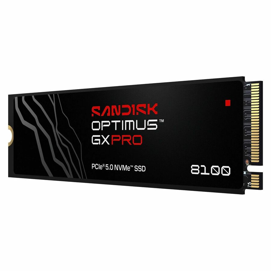 SanDisk Optimus GX PRO 8100 SDSP82200TAN-000E0 2 TB Solid State Drive - M.2 2280 Internal - PCI Express NVMe (PCI Express NVMe 5.0 x4) - Write Intensive