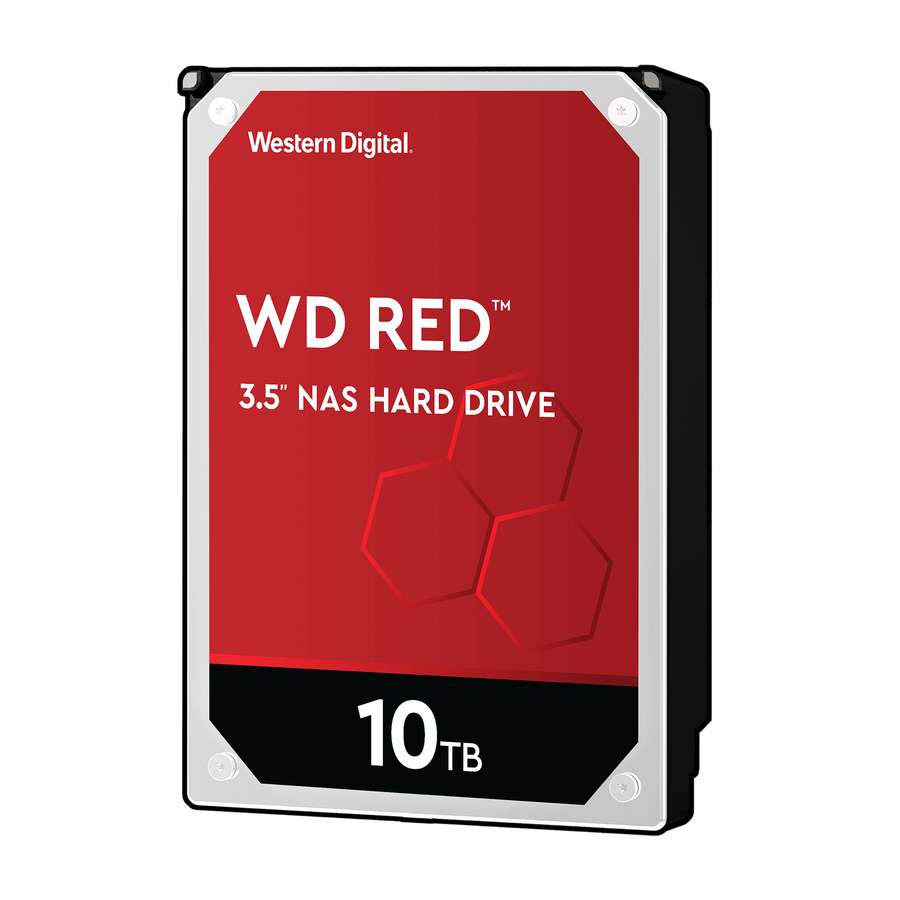 WD Red WD100EFAX 10 TB Hard Drive - 3.5" Internal - SATA (SATA/600)