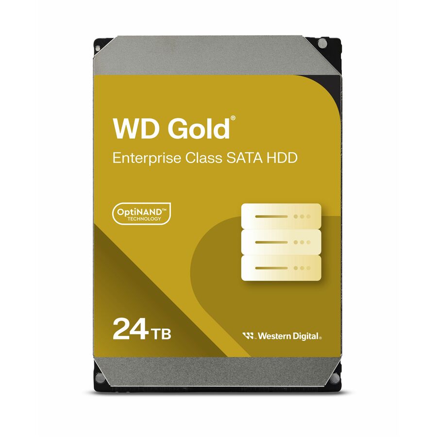 WD Gold WD241KRYZ 24 TB Hard Drive - 3.5" Internal - SATA (SATA/600)