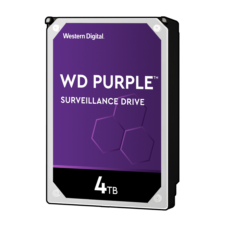 WD Purple WD40PURX 4TB Surveillance 3.5" Internal Hard Drive