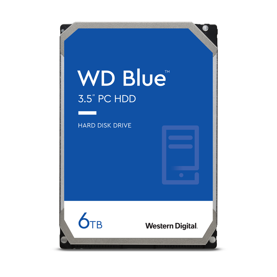 Western Digital Blue WD60EZAZ 6 TB Hard Drive - 3.5" Internal - SATA (SATA/600)
