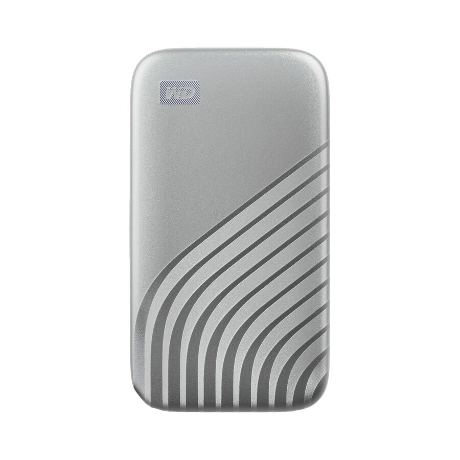 WD My Passport WDBAGF0010BSL-WESN 1 TB Portable Solid State Drive - External - Silver