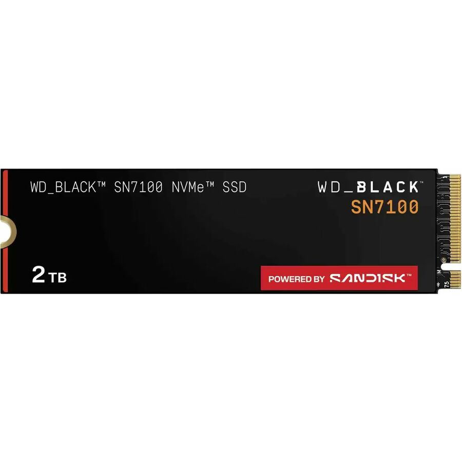 SanDisk WD_BLACK SN7100 WDS200T4X0E-00CJA0 2 TB Solid State Drive - M.2 2280 Internal - PCI Express NVMe (PCI Express NVMe 4.0 x4)