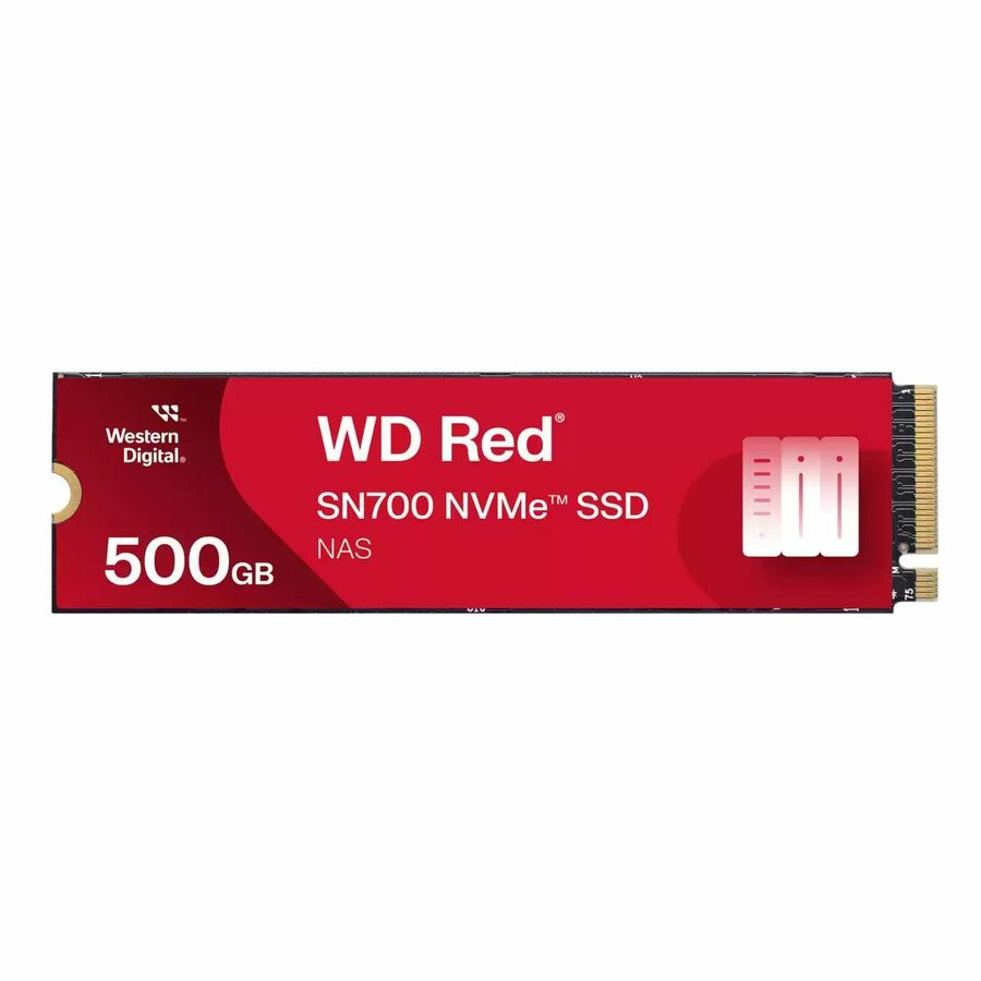 WD Red S700 WDS500G1R0C 500 GB Solid State Drive - M.2 2280 Internal - PCI Express NVMe (PCI Express NVMe 3.0 x4)