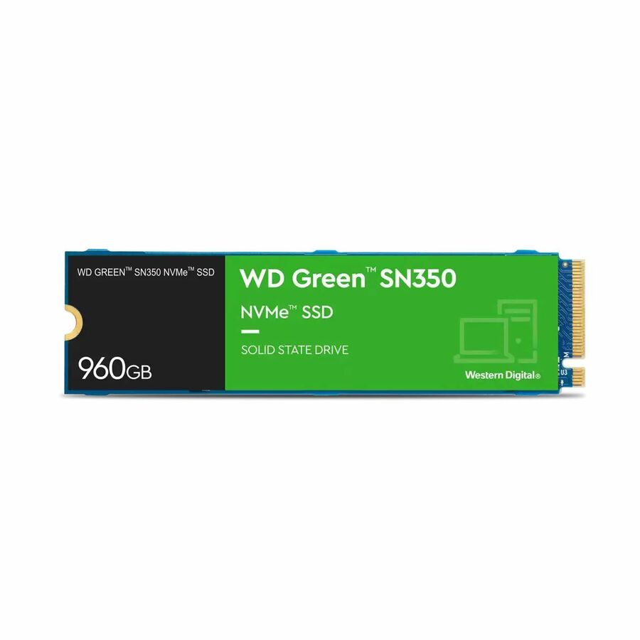 Western Digital Green SN350 WDS960G2G0C 960 GB Solid State Drive - M.2 2280 Internal - PCI Express NVMe (PCI Express NVMe 3.0 x4)