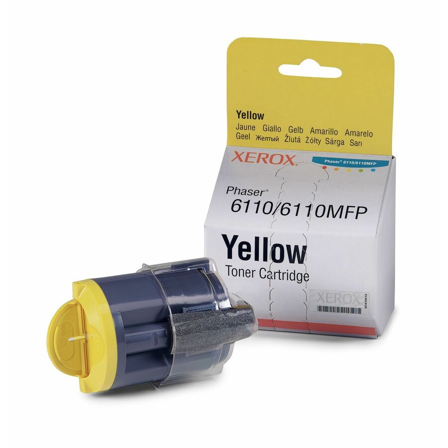 Xerox Genuine Phaser? 6110/6110MFP Yellow Toner Cartridge