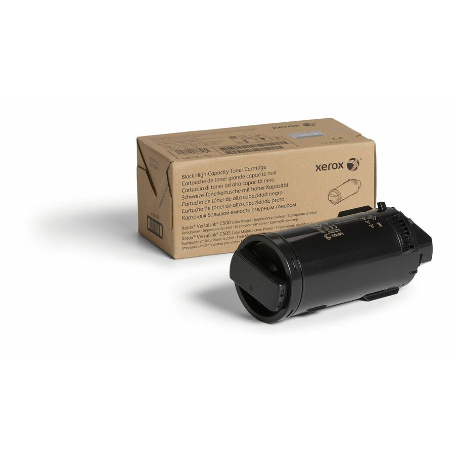 Xerox Genuine Xerox® VersaLink® C505 Color Multifunction Printer Black High capacity Toner Cartridge (12100 Pages) - 106R04017
