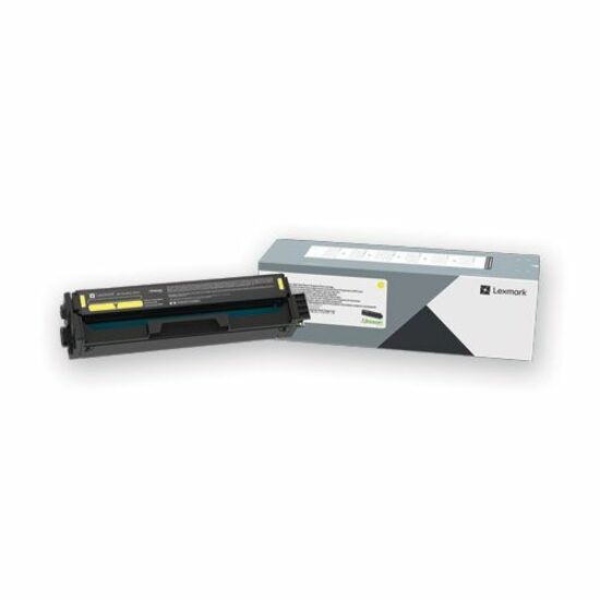 Lexmark Unison Original Extra High Yield Laser Toner Cartridge - Yellow - 1 Each