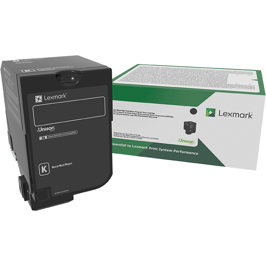 Lexmark Unison Original Standard Yield Laser Toner Cartridge - Black - 1 Each