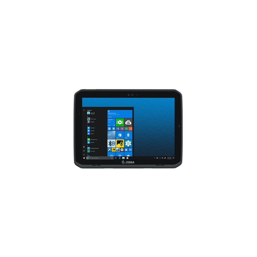Zebra ET85 Rugged Tablet - 12" QHD - 16 GB - 256 GB SSD - Windows 10 IoT Enterprise - 4G