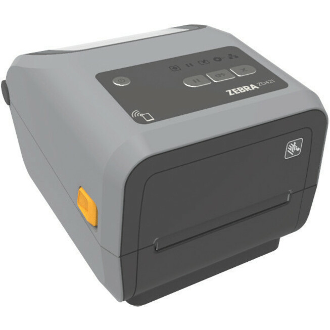 Zebra ZD421 Desktop, Healthcare, Retail, Transportation & Logistic Thermal Transfer Printer - Monochrome - Portable - Label/Receipt Print - USB - USB Host - Bluetooth - Near Field Communication (NFC) - BR