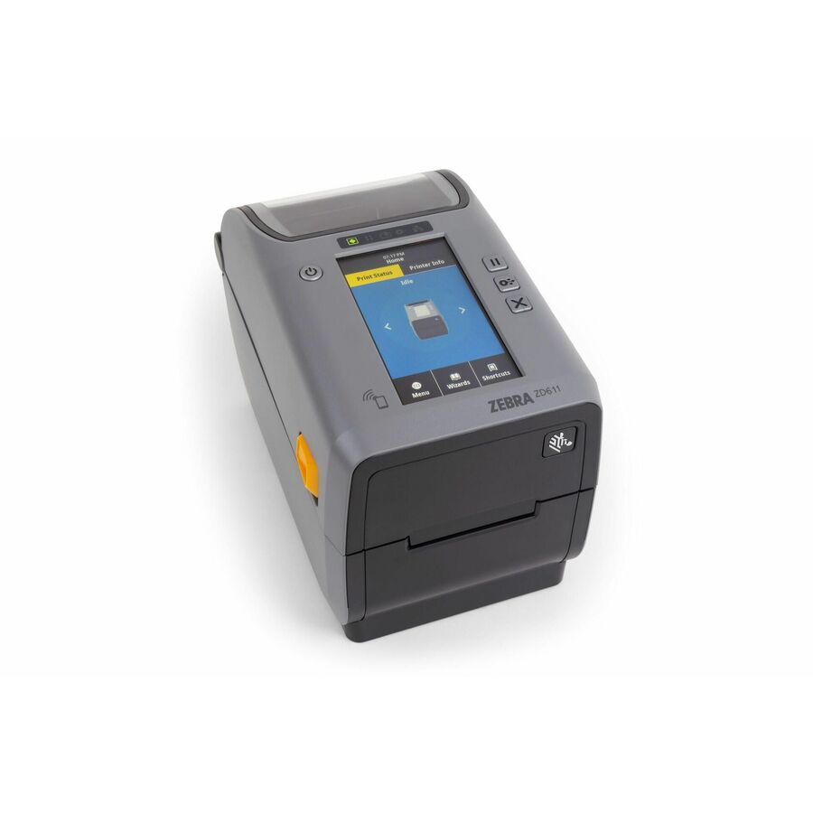 Zebra ZD611 Single Sided Desktop, Retail, Hospitality, Healthcare, Government Thermal Transfer Printer - Color - Label/Receipt Print - Fast Ethernet - USB - USB Host - Bluetooth - Wireless LAN - Near Field Communication (NFC) - RFID - TAA Compliant