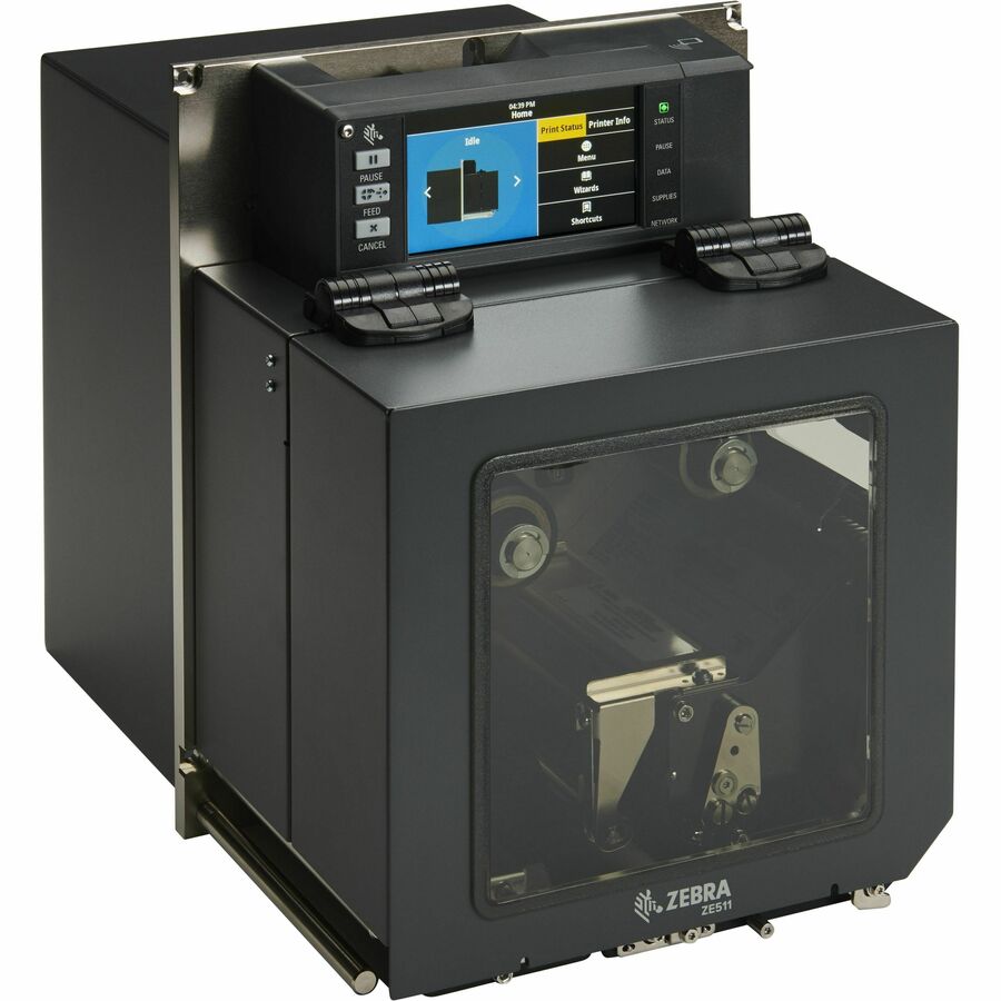 Zebra ZE511 Double Sided Manufacturing, Warehouse, Retail, Healthcare, Business Direct Thermal/Thermal Transfer Printer - Monochrome - Label Print - Fast Ethernet - USB - USB Host - Serial - Bluetooth 4.1 - US