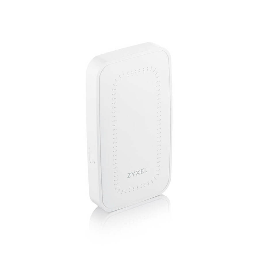 Zyxel WiFi 5 AC1200 Wireless Gigabit Wall Access Point | 2 GbE PT Ports (1 PoE) | Cloud, App, Direct or Controller Management | 1 Year Nebula Pro Included | POE+ Powered | WAX300H